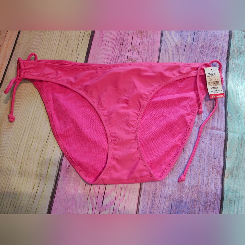 XL Aerie Pink Bikini Swim Bottoms #0394